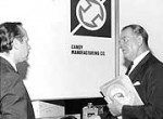 Bob Hendershot attends his first international conference for Candy Mfg., London, 1968